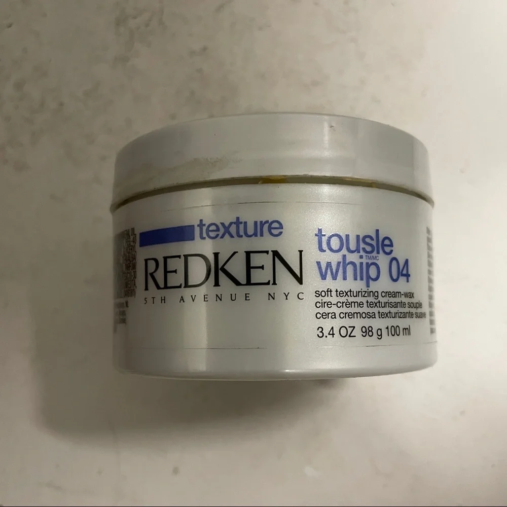 Redken 04 Tousle Whip Soft Texturizing Cream Wax HTF